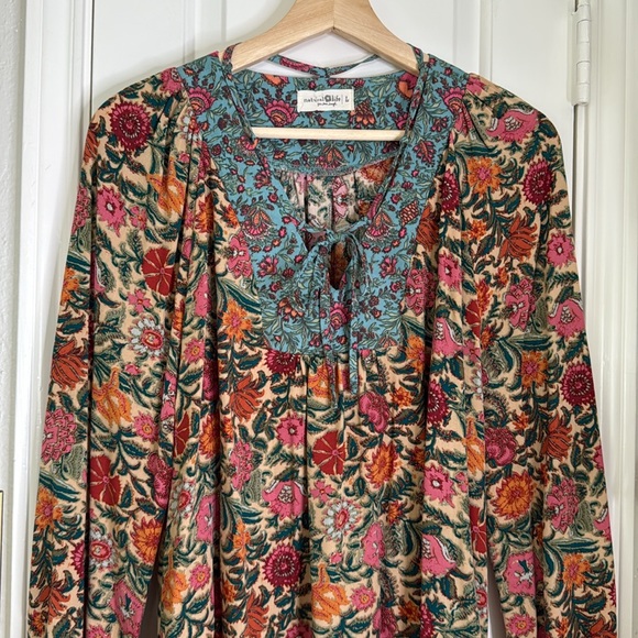 Natural Life Rowan bohemian long sleeve blouse - Picture 2 of 8